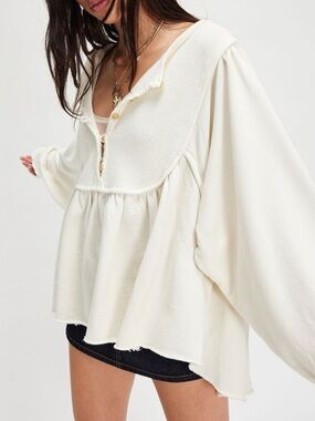 Free People About a Girl Pullover top
